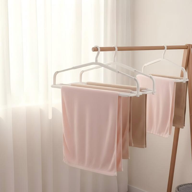 Multi-Functional Foldable Clothes Hanger