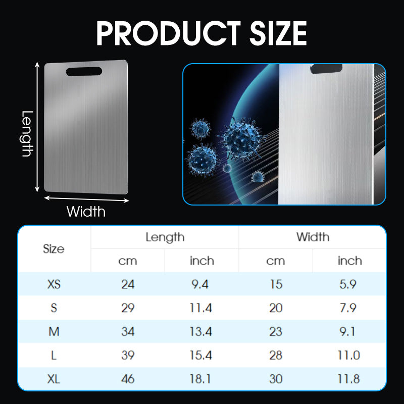 🔥New Hot Selling❤️‍🔥Stainless Steel Household Thickened Anti-Mould Cutting Board