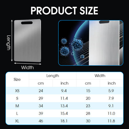 🔥New Hot Selling❤️‍🔥Stainless Steel Household Thickened Anti-Mould Cutting Board