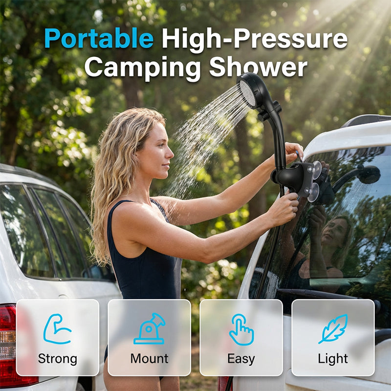 🔥New Hot Selling❤️‍🔥 Portable Shower Pump for Travel & Home