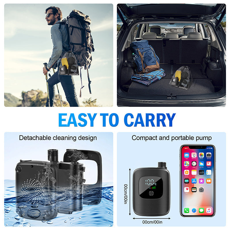 🔥New Hot Selling❤️‍🔥 Portable Shower Pump for Travel & Home