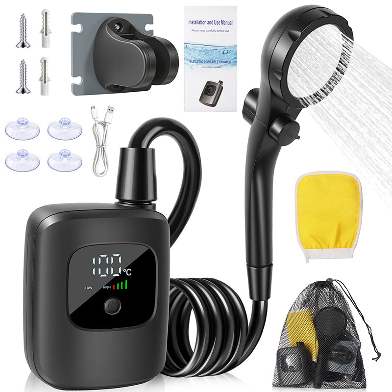 🔥New Hot Selling❤️‍🔥 Portable Shower Pump for Travel & Home