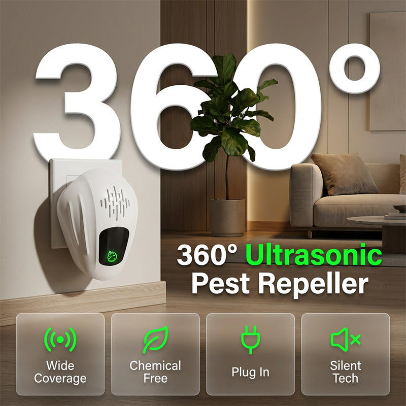 🚫🐭🦟Ultrasonic Mice and Mosquito Repeller