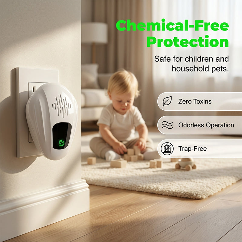 🚫🐭🦟Ultrasonic Mice and Mosquito Repeller