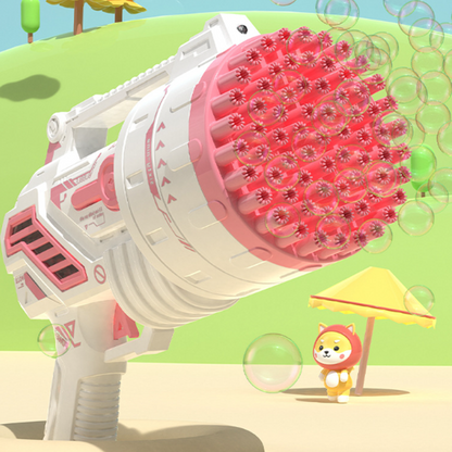 🔥New Hot Selling❤️‍🔥Joyful Fun 69 Holes Pistol-Type Bubble Machine