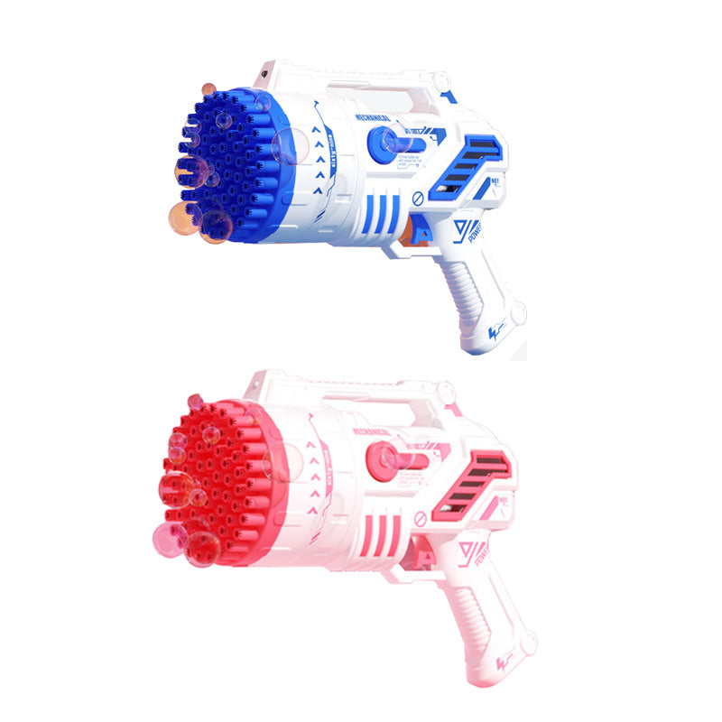 🔥New Hot Selling❤️‍🔥Joyful Fun 69 Holes Pistol-Type Bubble Machine