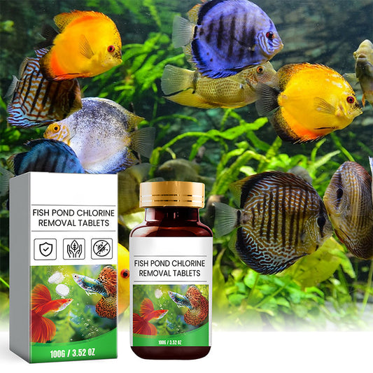 🔥Buy 1 get 1 free🔥 Fish Ponds Aquariums Chlorine Removal Tablets