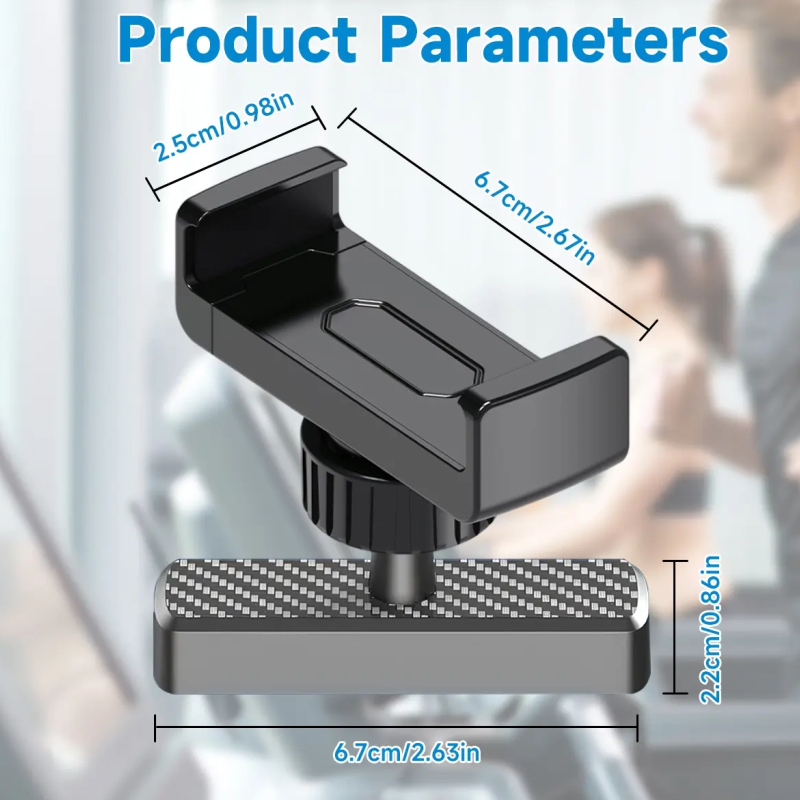 🧲 360° Rotatable Magnetic Phone Mount