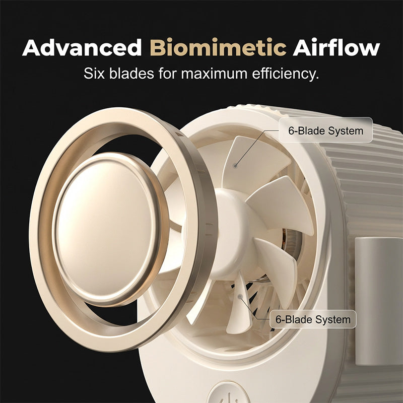 💖2026 Hot Sale💖Portable High-Speed Waist-Clip Cooling Fan