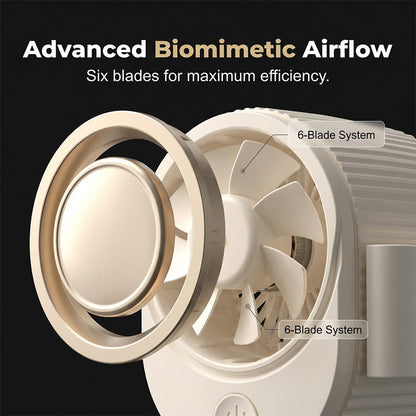 💖2026 Hot Sale💖Portable High-Speed Waist-Clip Cooling Fan