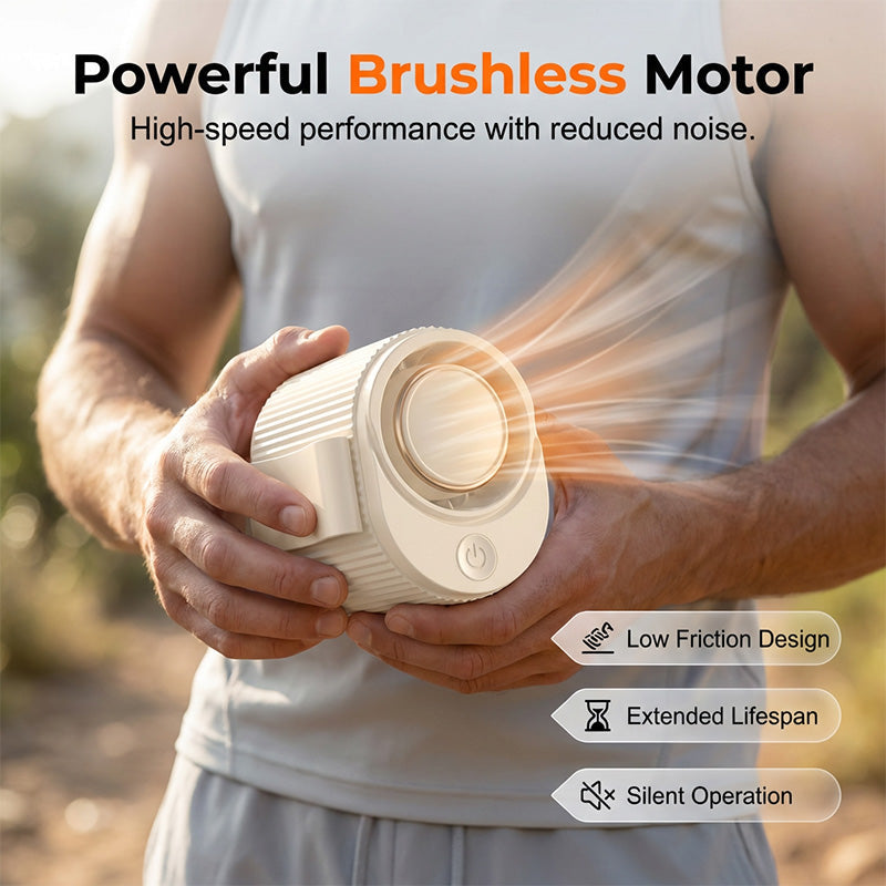 💖2026 Hot Sale💖Portable High-Speed Waist-Clip Cooling Fan
