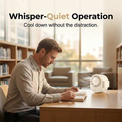 💖2026 Hot Sale💖Portable High-Speed Waist-Clip Cooling Fan