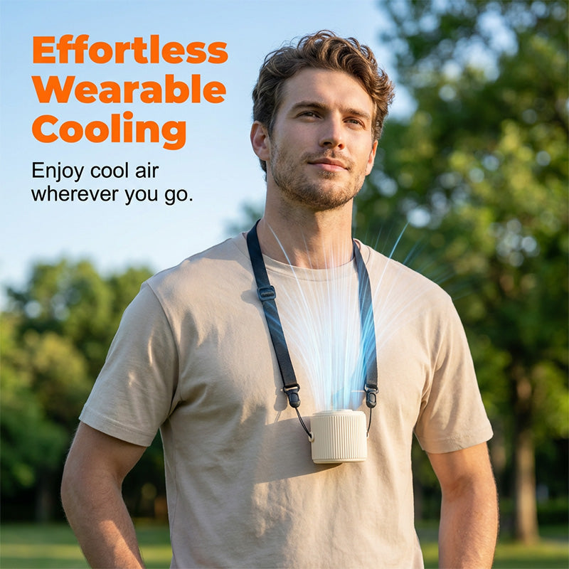 💖2026 Hot Sale💖Portable High-Speed Waist-Clip Cooling Fan