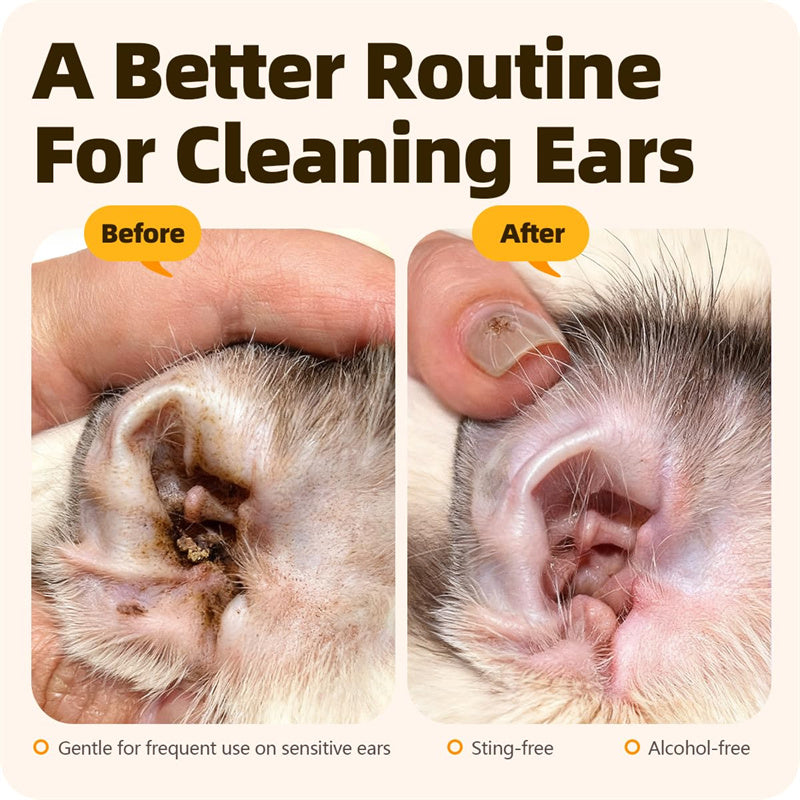 🔥Buy 1 get 1 free🔥   Gentle Pet Ear Drops for Itch Relief & Cleaning