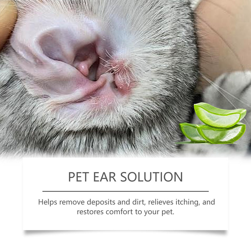 🔥Buy 1 get 1 free🔥   Gentle Pet Ear Drops for Itch Relief & Cleaning