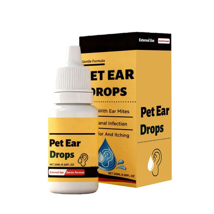 🔥Buy 1 get 1 free🔥   Gentle Pet Ear Drops for Itch Relief & Cleaning
