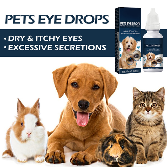 Gentle Pet Eye Drops for Dogs & Cats