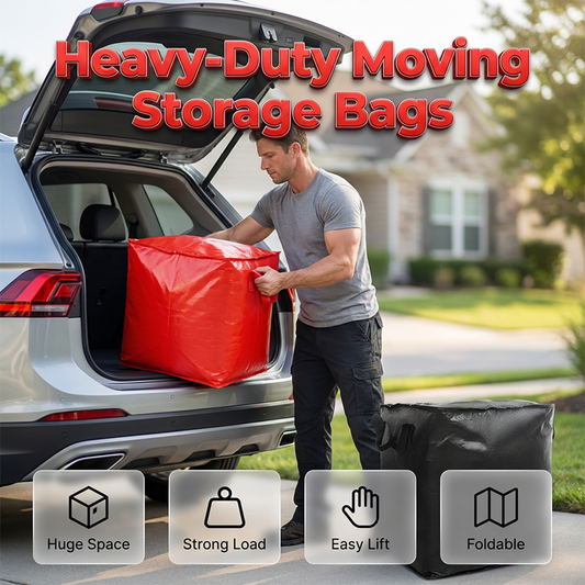 📦 50% OFF NOW! 🧳 Collapsible Storage and Moving Bag – Heavy-Duty, Large Capacity & Perfect for Organizing and Travel ✈️