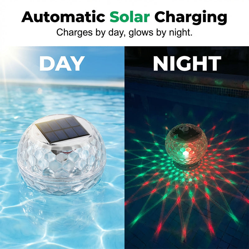 🔥New Hot Selling❤️‍🔥Solar-Powered Floating Pool Lights