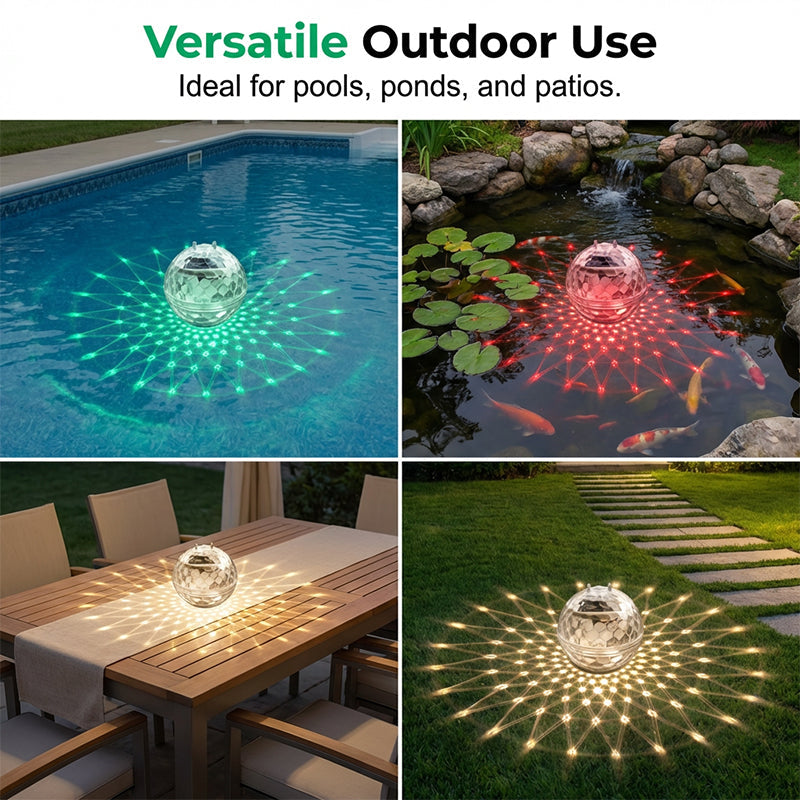 🔥New Hot Selling❤️‍🔥Solar-Powered Floating Pool Lights