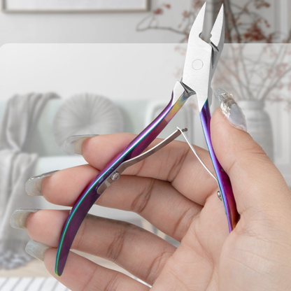 Nail clippers for paronychia, stainless steel angled nail clippers💡