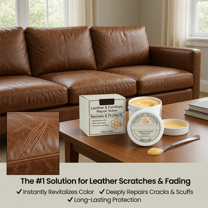 Leather Repair Salve for Furniture & More