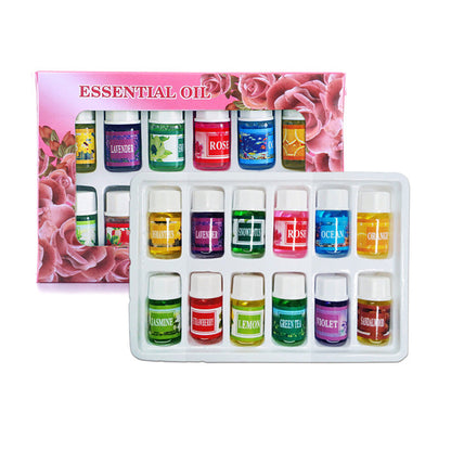🔥Limited Time 50% Off！🎁🌺The fresh scent lifts your mood！🌷12-Pack Water Soluble Essential Oils Set